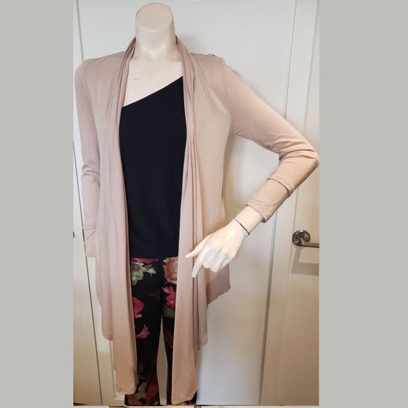 Seduction Long sleeve Cardigan with Lace back - Picture 2 of 3